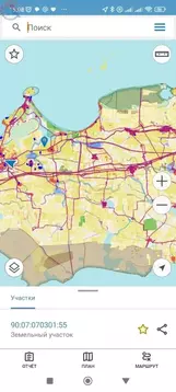 Участок в Крым, Ленинский район, с. Виноградное  (154.0 сот.)
