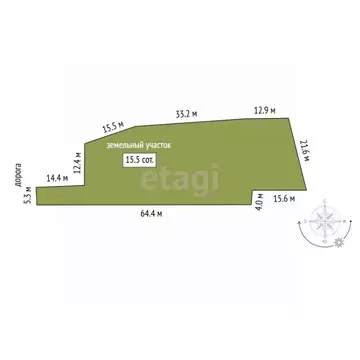 Участок в Костромская область, Красносельский район, Сидоровское ...