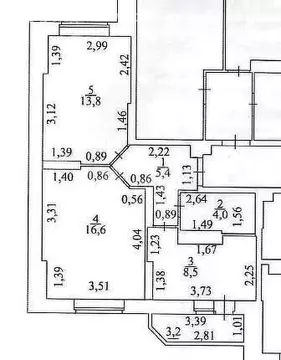 2-комнатная квартира: Ижевск, проспект Конструктора М.Т. Калашникова, ...