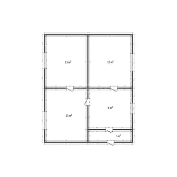 Дом в Махачкала, улица Заманова (90 м)