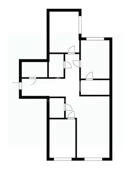 3-комнатная квартира: Новосибирск, Кедровая улица, 79 (110.8 м)