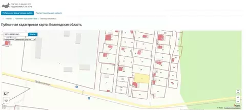 Участок в Вологодская область, с. Устье ул. Советская (7.0 сот.)