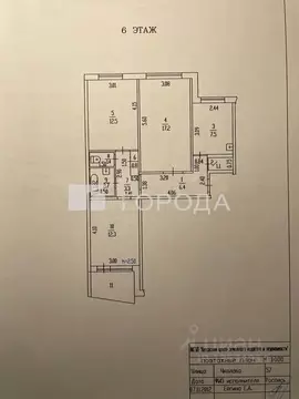 3-к кв. Алтайский край, Барнаул ул. Чкалова, 57 (68.0 м)
