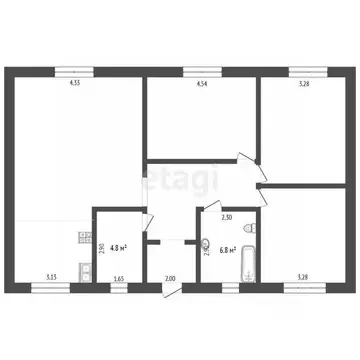 Дом в Тюменская область, Тюменский муниципальный округ, Пятница ТСН ...