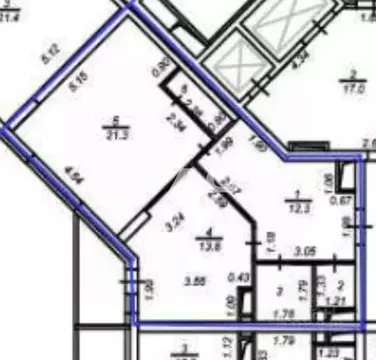 1-к кв. Воронежская область, Воронеж ул. Историка Костомарова, 46/4 ...