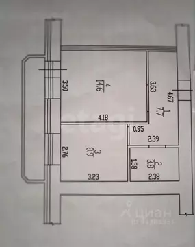 Студия Алтайский край, Барнаул ул. Чудненко, 92 (35.0 м)