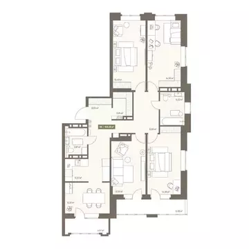 5-к кв. Кемеровская область, Кемерово Московский просп., 23А (108.28 ...