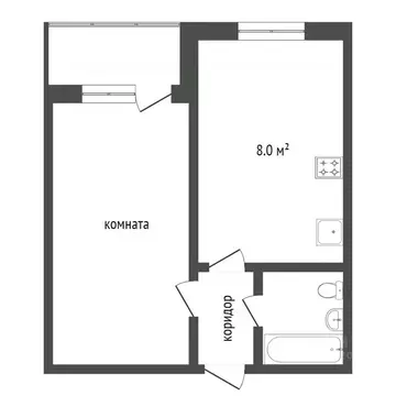 1-к кв. Ярославская область, Ярославль ул. Бурмакинская, 7 (38.2 м)