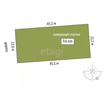 Участок в Тюменская область, Тюменский муниципальный округ, с. ...