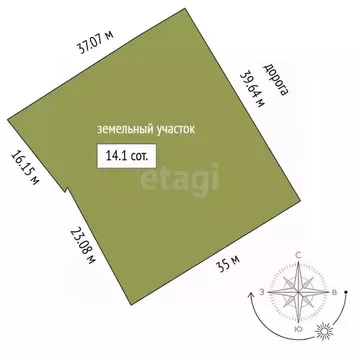 Участок в Саха (Якутия), Якутск ул. Московская (13.98 сот.)