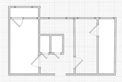 3-комнатная квартира: Казань, улица Гудованцева, 39 (50.6 м)