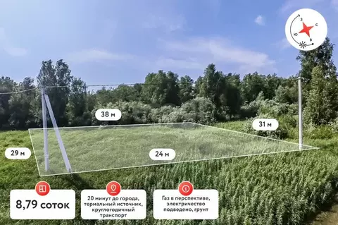 Участок в Тюменская область, Тюмень Зеленый Бор ДНТСН, ул. Центральная ...