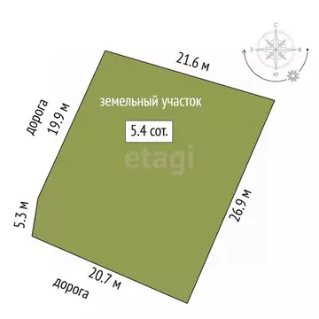 Участок в Башкортостан, Стерлитамак Дружба СНТ,  (5.38 сот.)