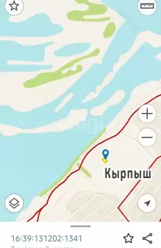 Участок в Татарстан, Тукаевский район, Калмиинское с/пос, д. Кырныш  ...