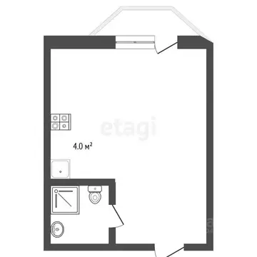 Студия Севастополь ул. Летчиков, 6 (32.8 м)