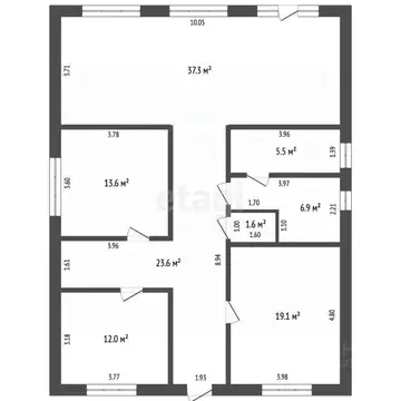 Дом в Башкортостан, Стерлитамакский район, Казадаевский сельсовет, с. ...