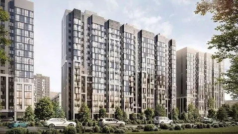 1-к кв. Ленинградская область, Всеволожск Южный мкр, Радужный жилой ...