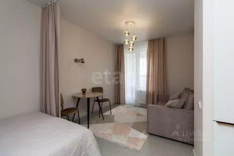 Студия Тюменская область, Тюмень ул. Краснооктябрьская, 14к3 (26.2 м)