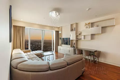 2-к кв. Москва 1-й Красногвардейский проезд, 21с1 (92.4 м)