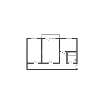 2-комнатная квартира: Липецк, улица И.В. Шкатова, 7 (44.6 м)