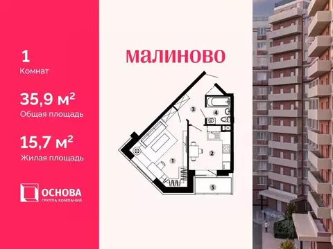 1-к кв. Московская область, Звенигород Одинцовский городской округ, ...