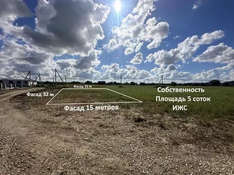Участок в Краснодарский край, Темрюк ул. Ильи Павленко, 5 (5.0 сот.)