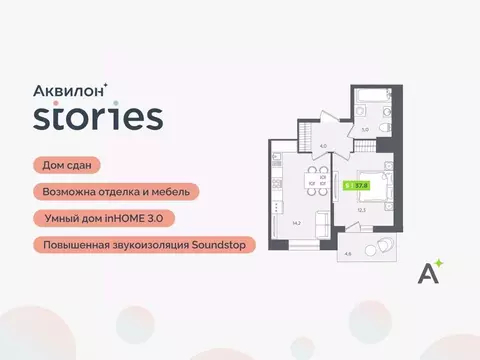 2-к кв. Ленинградская область, Кудрово г. Всеволожский район, ...