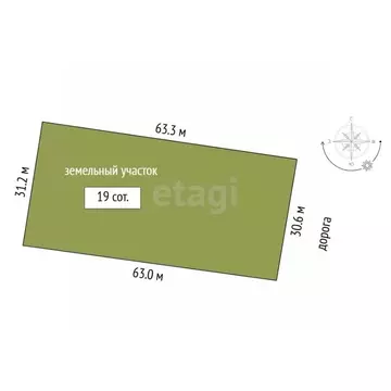 Участок в Тюменская область, Тюменский муниципальный округ, д. Речкина ...