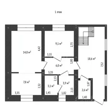 Дом в Башкортостан, Иглинский сельсовет, с. Иглино ул. Петряшова, 20/1 ...