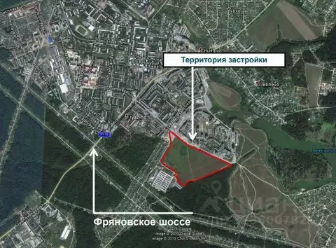 Участок в Московская область, Фрязино пл. Победы (2839.0 сот.)