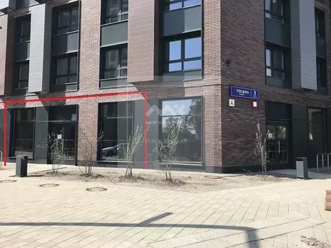 Помещение свободного назначения в Санкт-Петербург ул. Тосина, 1к1 (60 ...