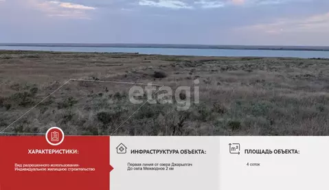 Участок в Крым, Черноморский район, с. Межводное  (4.0 сот.)