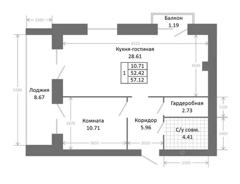 2-к кв. Ярославская область, Ярославль пос. Нижний, ул. 3-я Больничная ...