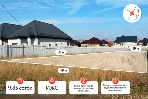 Участок в Краснодарский край, Темрюк Веселая ул. (9.85 сот.)