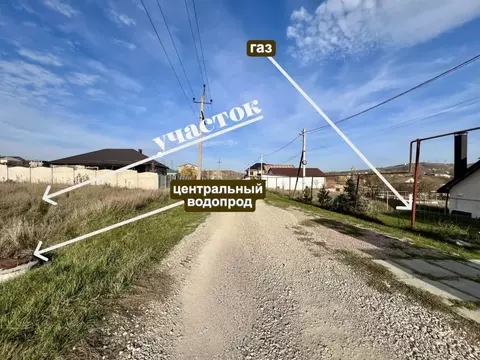 Участок в Крым, Симферопольский район, Перовское с/пос, с. Украинка ...