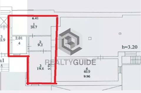 Офис в Москва Подсосенский пер., 23С2 (56 м)