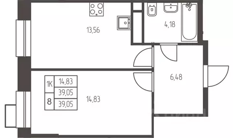 1-к кв. Московская область, Ивантеевка Пушкинский городской округ, ...