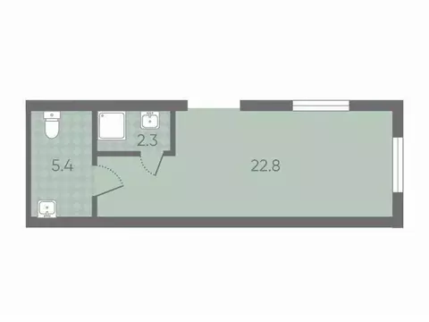 Офис в Санкт-Петербург Партизанская ул., 5 (31 м)