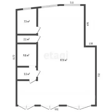 Торговая площадь в Краснодарский край, Геленджик городской округ, с. ...