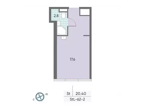 Помещение свободного назначения в Москва Зиларт жилой комплекс, ...