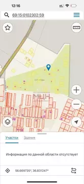 Участок в Тверская область, Конаковский муниципальный округ, Нива СНТ  ...