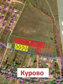 Участок в Тверская область, Калининский муниципальный округ, д. Курово ...