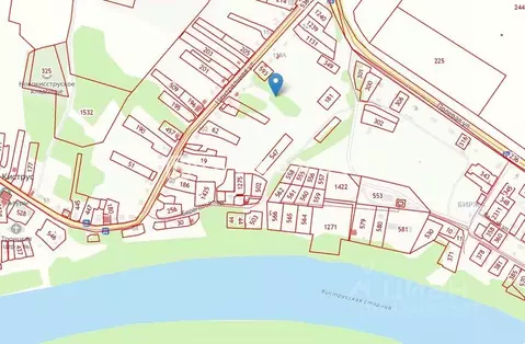 Участок в Рязанская область, Спасский район, Киструсское с/пос, с. ...