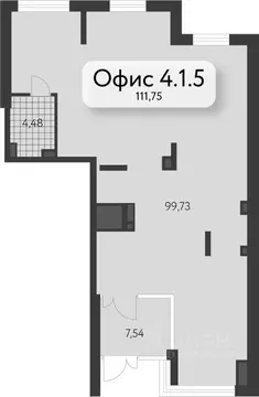 Офис в Свердловская область, Екатеринбург Академический мкр, 3-й кв-л, ...