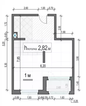 1-к кв. Московская область, Мытищи 17А мкр, Новое Медведково жилой ...