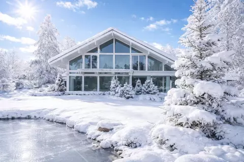 Коттедж в Ленинградская область, Ломоносовский район, Лебяженское ...
