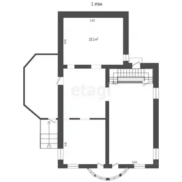 Дом в Тюменская область, Нижнетавдинский муниципальный округ, с. ...