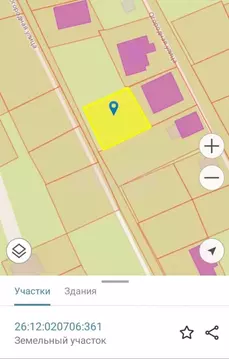 Участок в Ставропольский край, Ставрополь Кавказ садовое товарищество, ...