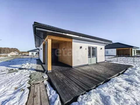 Дом в Новосибирская область, Мошковский район, пос. Октябрьский пер. ...