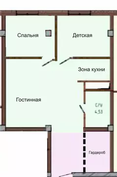 2-комнатная квартира: Нальчик, улица Кирова, 331 (72 м)